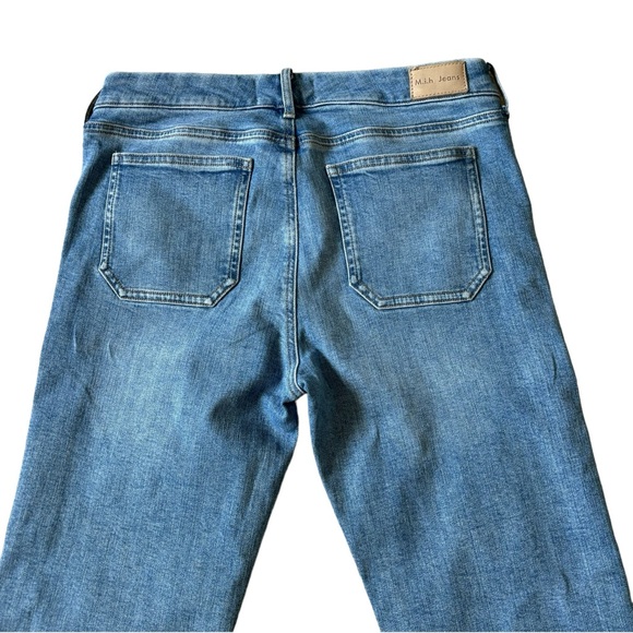 M.I.H  LIMITED EDITION HIGH RISE CROPPED BELL LOU JEANS 29 - Picture 9 of 12